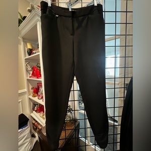 PreOwned White House Black Market soft stretch pants with ankle side slits 6